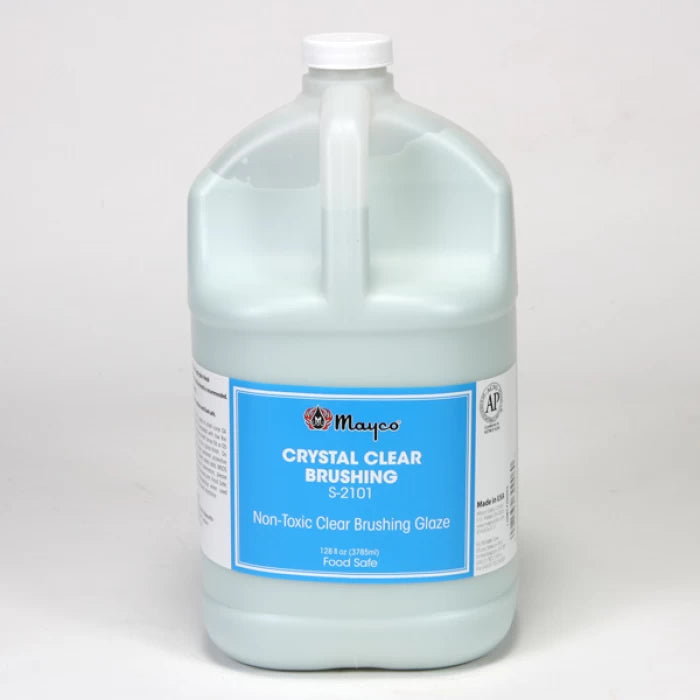 Crystal Clear Brushing Glaze (Gallon) S2101