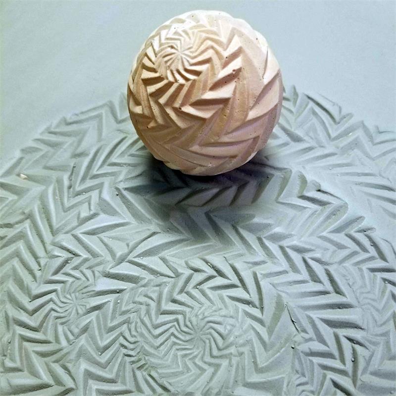 Texture Sphere - ZigZag - Large size