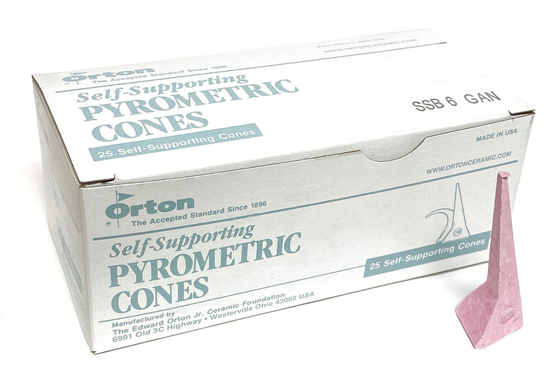 Orton Pyrometric Self-Supporting Cones (Set of 25)