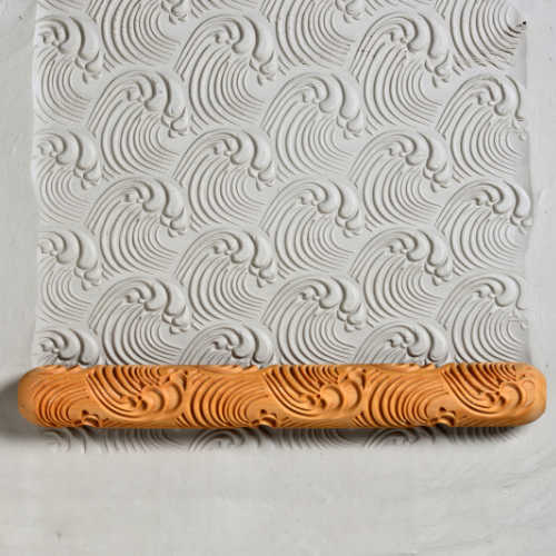 LHR-008 Long HandRoller – Pacific Waves Vertical 20cm