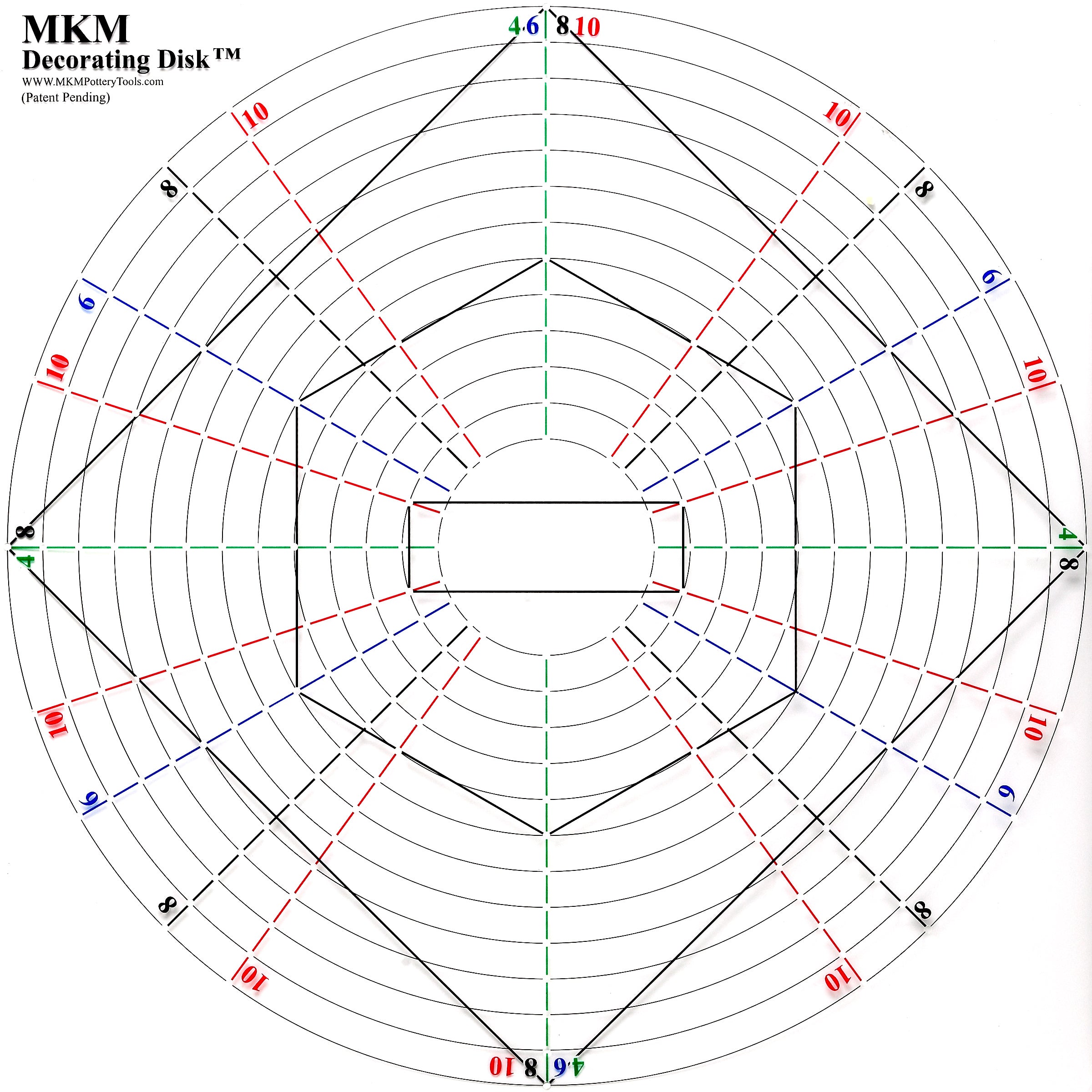 DD-15 MKM Decorating Disk – 15 inch (38 cm) diameter