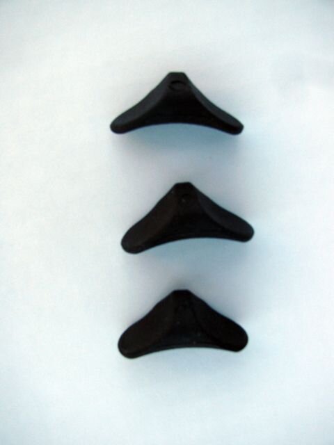 Molded Rubber Hands (set of 3)