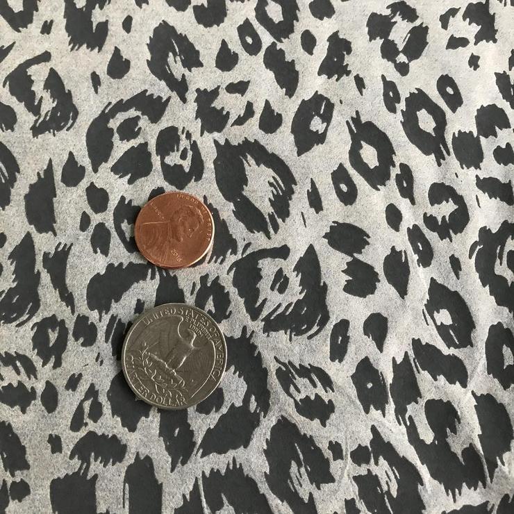 Cheetah Spots - Underglaze Transfer Sheet - Black