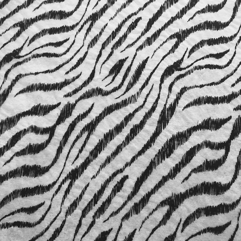 Zebra Stripes - Underglaze Transfer Sheet - Black