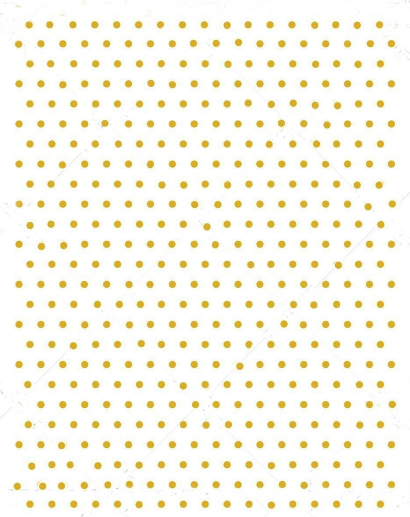 Polka Dots Decal - Golden Color