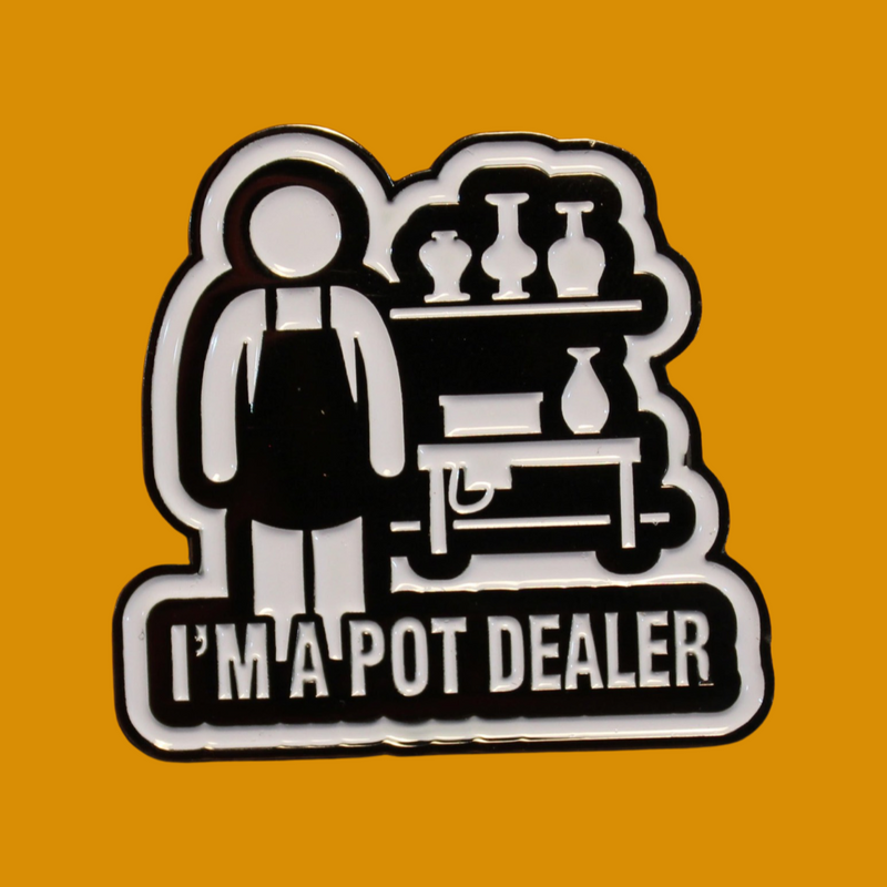 Pot Dealer - Enamel Pin