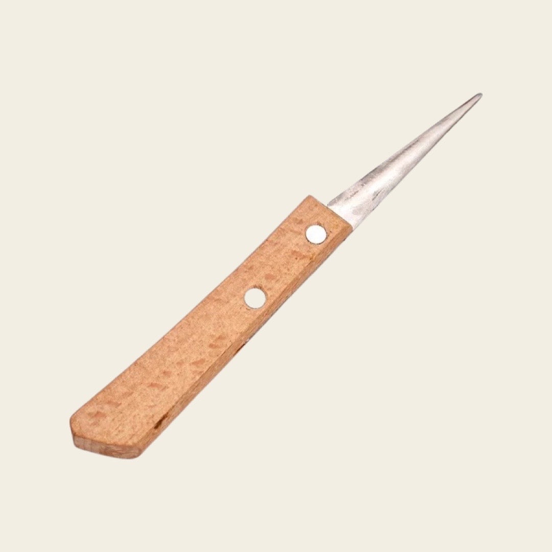 Cutter Knife with Wood Handle
