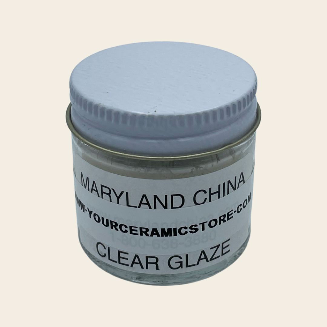 Clear Glaze for porcelain painting - Overglaze