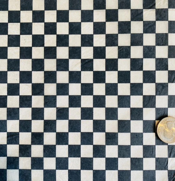 Checkerboard - Underglaze Transfer Sheet - Black