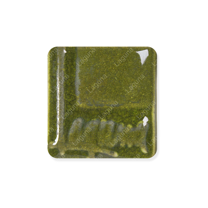 Apache Green Glaze Crackle WC133